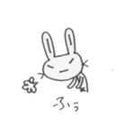 つり目うさぎのしろたさん3（個別スタンプ：38）