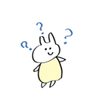 会社で使いやすい癒しスタンプ〜82ウサギ〜（個別スタンプ：18）
