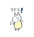 会社で使いやすい癒しスタンプ〜82ウサギ〜（個別スタンプ：35）