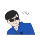 a boy wearing sunglasses（個別スタンプ：2）