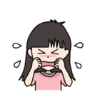 前髪パツ子 バージョン2（個別スタンプ：12）