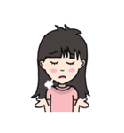 前髪パツ子 バージョン2（個別スタンプ：32）