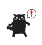 黒ねこのおはぎ（個別スタンプ：6）