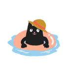 黒ねこのおはぎ（個別スタンプ：28）