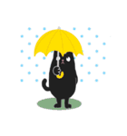 黒ねこのおはぎ（個別スタンプ：30）