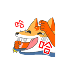 Aoten ＆ Fox - dynamic（個別スタンプ：14）
