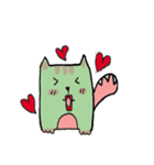 cat catty paradise（個別スタンプ：21）