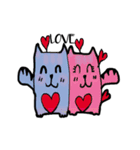 cat catty paradise（個別スタンプ：22）