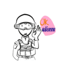 HelloSWAT（個別スタンプ：5）