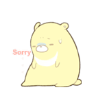 Butter bear（個別スタンプ：5）