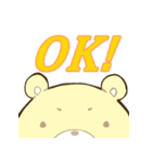 Butter bear（個別スタンプ：9）