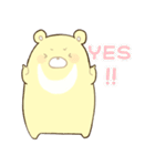 Butter bear（個別スタンプ：11）