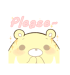 Butter bear（個別スタンプ：20）