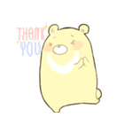 Butter bear（個別スタンプ：40）