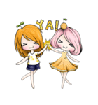 Four persons, One group（個別スタンプ：21）