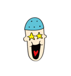 The Blue Bald boy（個別スタンプ：2）