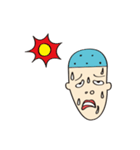 The Blue Bald boy（個別スタンプ：18）