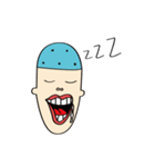 The Blue Bald boy（個別スタンプ：20）