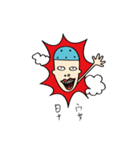 The Blue Bald boy（個別スタンプ：29）