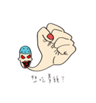 The Blue Bald boy（個別スタンプ：40）