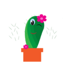 cactus happy（個別スタンプ：4）