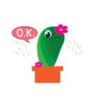 cactus happy（個別スタンプ：6）