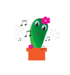 cactus happy（個別スタンプ：8）