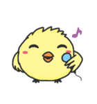 A cute crazy chick（個別スタンプ：6）