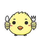 A cute crazy chick（個別スタンプ：7）
