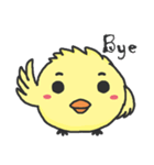 A cute crazy chick（個別スタンプ：40）