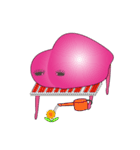 ピンキーピアノちゃん（個別スタンプ：13）
