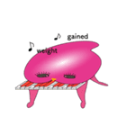 ピンキーピアノちゃん（個別スタンプ：14）
