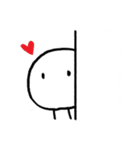 Mr. Round Head（個別スタンプ：20）