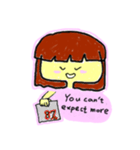 Josie ＆ Karen, oh, here they come！（個別スタンプ：4）