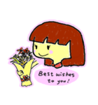 Josie ＆ Karen, oh, here they come！（個別スタンプ：7）