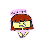Josie ＆ Karen, oh, here they come！（個別スタンプ：11）