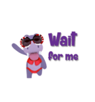 Hippo Slow Life : Bikini Ver.03（個別スタンプ：20）