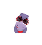 Hippo Slow Life : Bikini Ver.03（個別スタンプ：21）