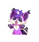 Violet the AstroSquirrel by trikono（個別スタンプ：4）