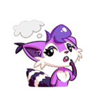 Violet the AstroSquirrel by trikono（個別スタンプ：21）