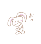ブラウンラビット（個別スタンプ：8）