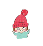 Hair cap sister（個別スタンプ：1）