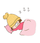 Hair cap sister（個別スタンプ：7）