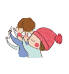 Hair cap sister（個別スタンプ：11）