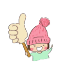 Hair cap sister（個別スタンプ：13）