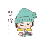 Hair cap sister（個別スタンプ：19）