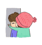 Hair cap sister（個別スタンプ：22）