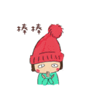 Hair cap sister（個別スタンプ：33）