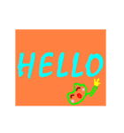Pleasant greetings（個別スタンプ：5）