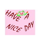 Pleasant greetings（個別スタンプ：11）